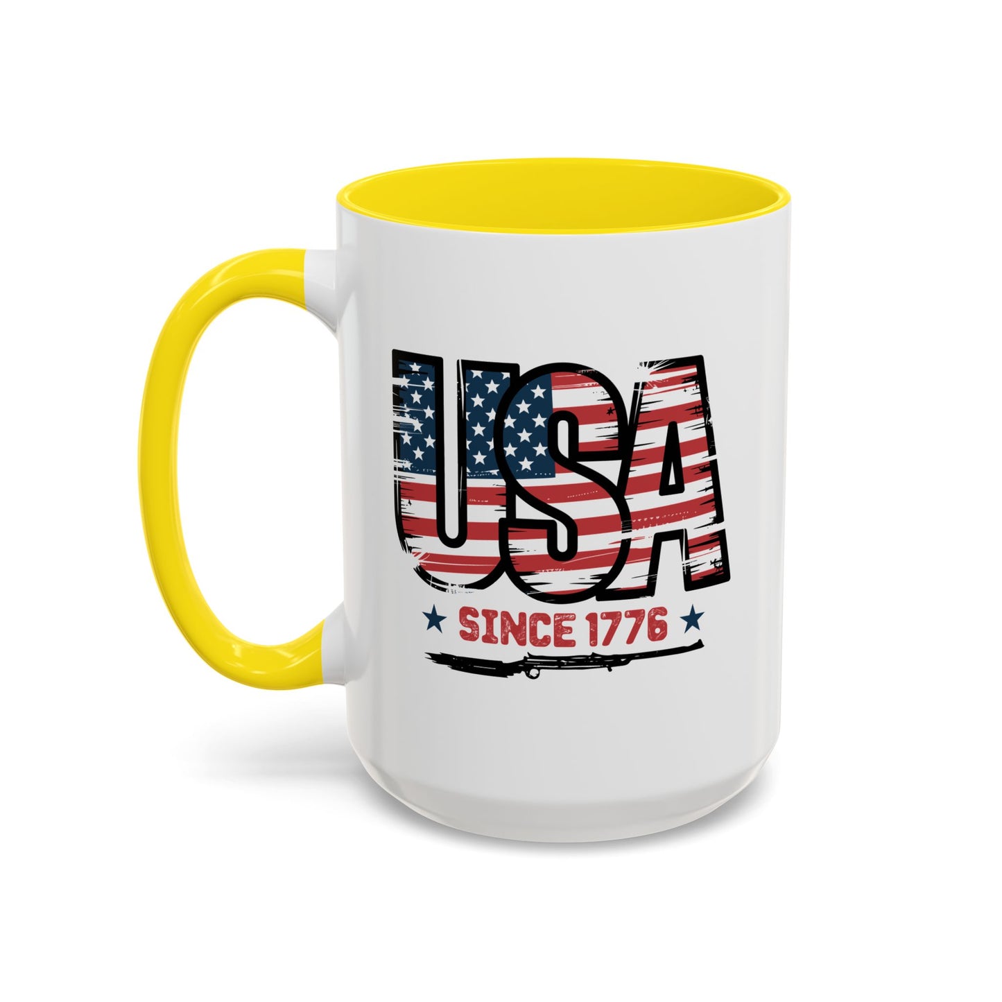 4th of July Mug - USA Since 1776 Gun