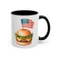 4th of July - Burger Flag