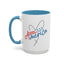 4th of July Mug - America Heart