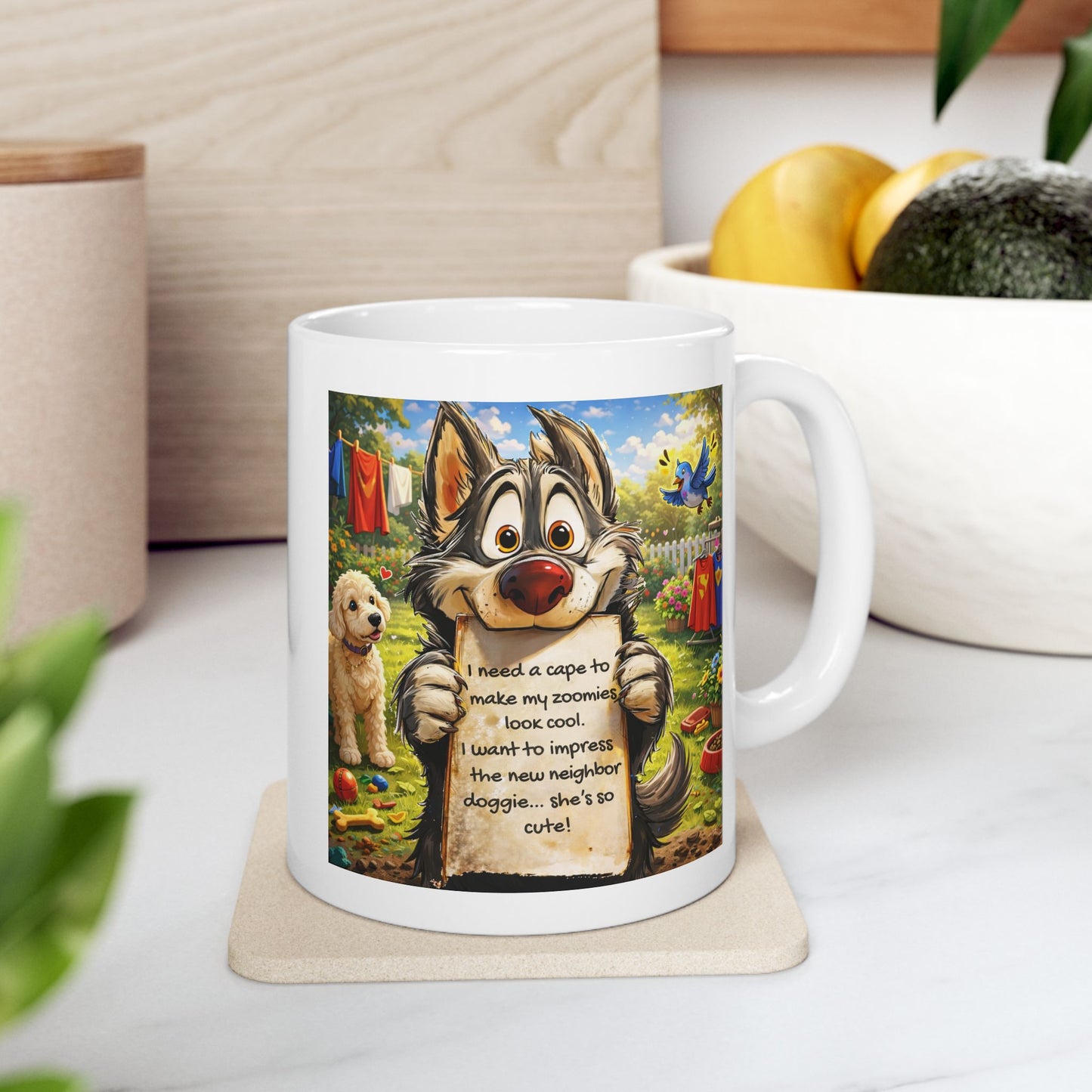 Animal Mug - I Need A Cape