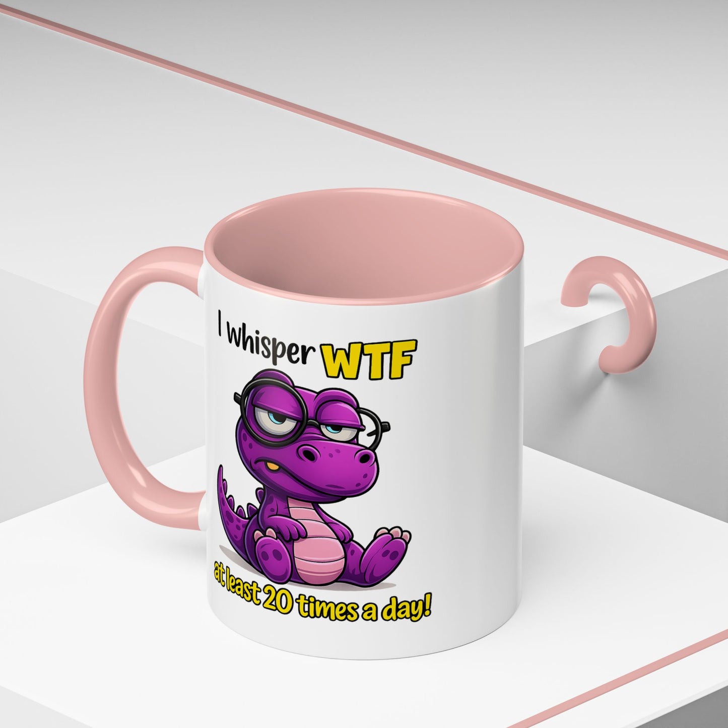 Humor Mug - I Whisper WTF