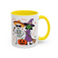 Halloween Mug - Skeleton & Witch