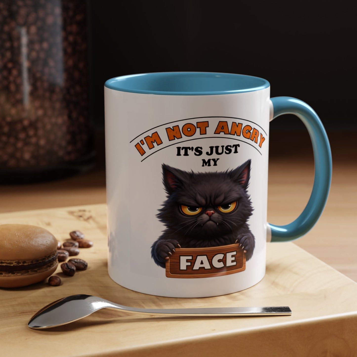 Humor Mug - I'm Not Angry It's Just My Face