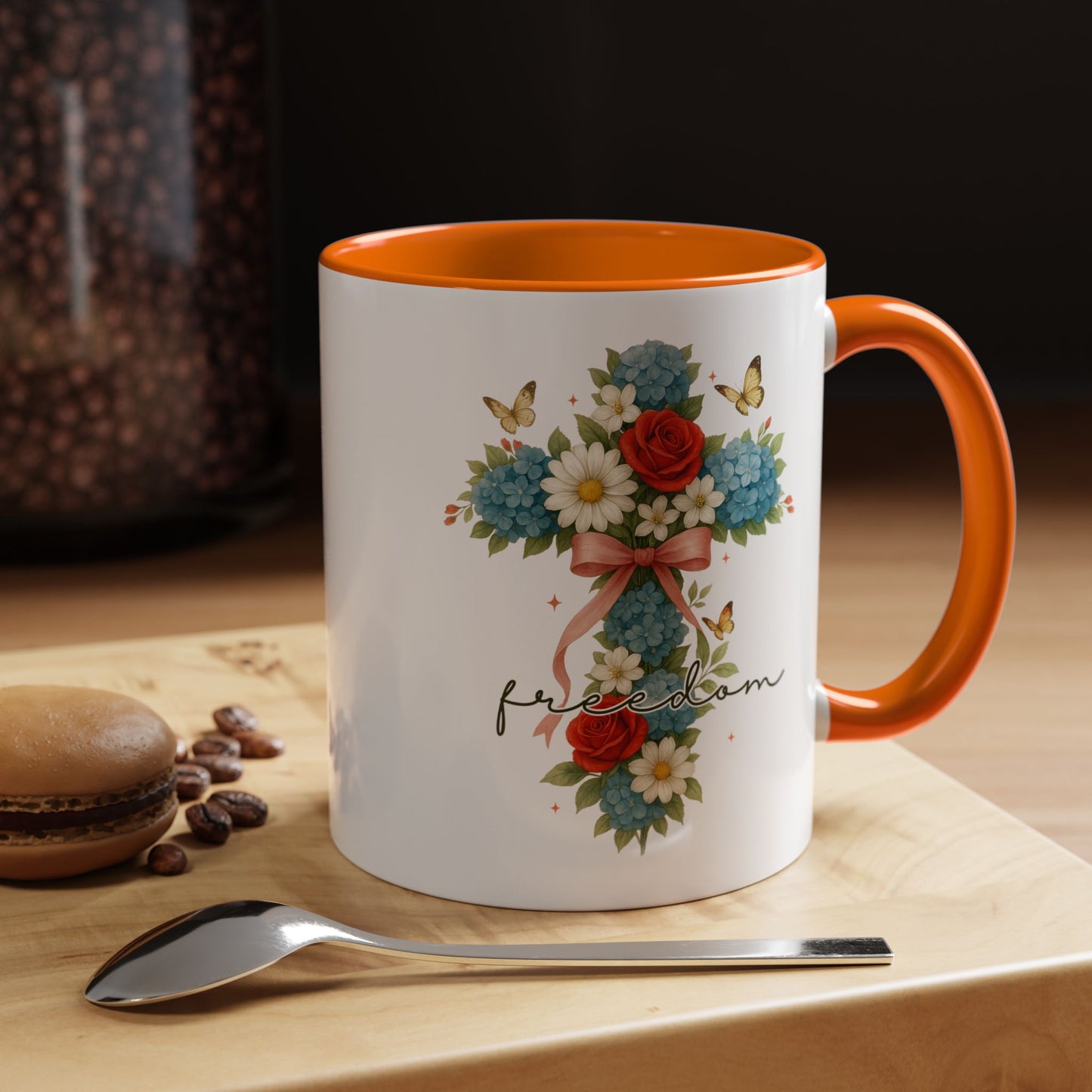 4th of July Mug - Freedom Cross