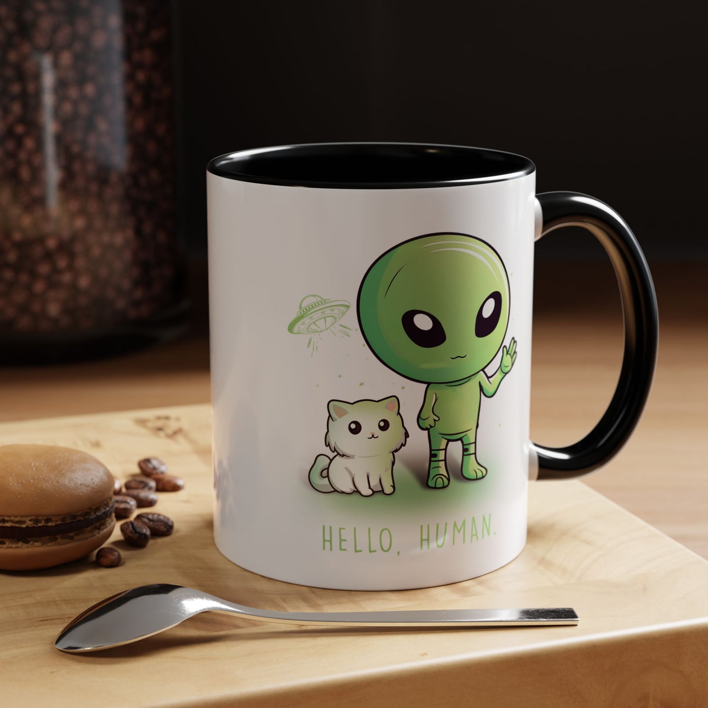 Alien Mug - Hello Human