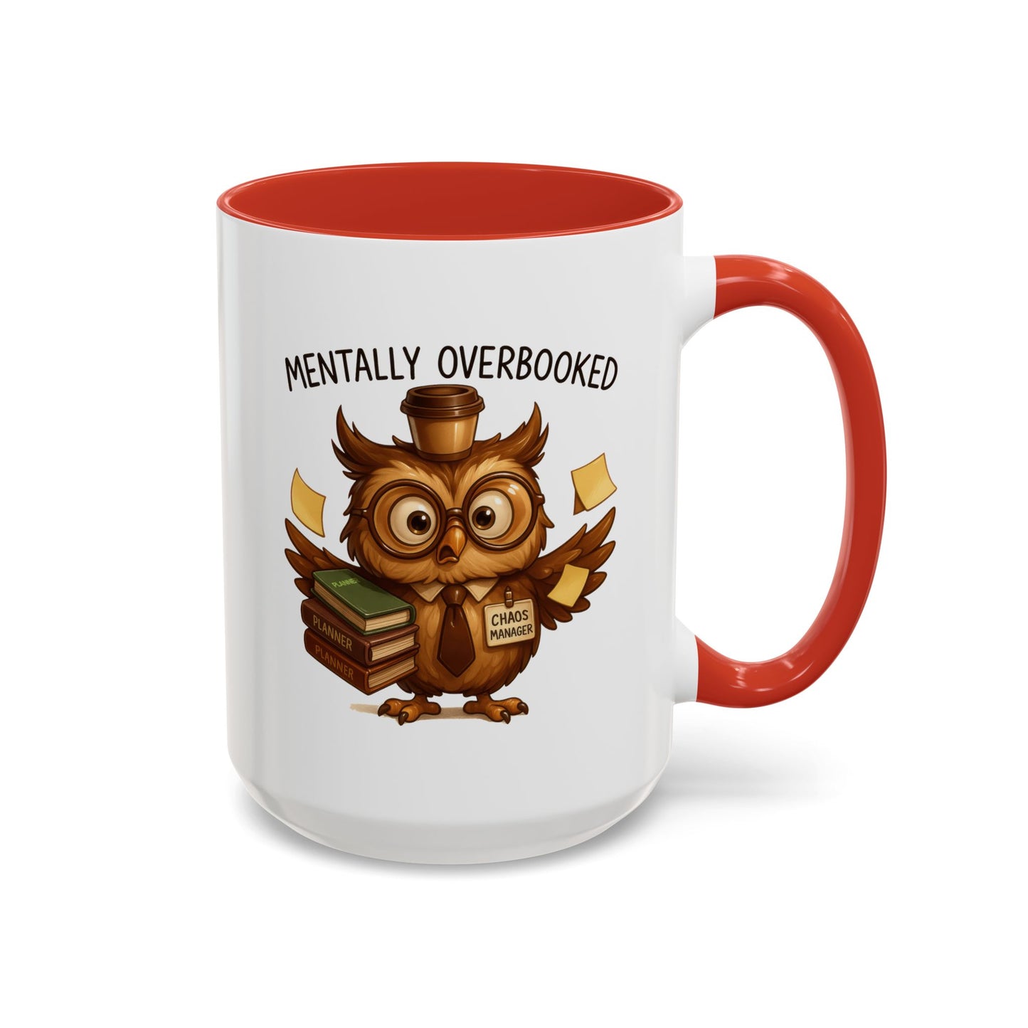 Office Mug - Mentally Overbooked