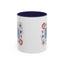 4th of July Mug - USA Preppy Floral