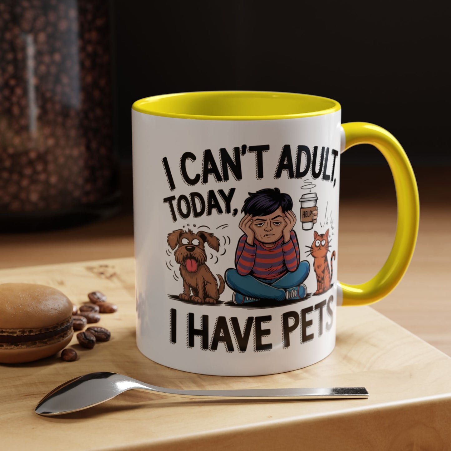Animal Mug - I Can't Adult Today
