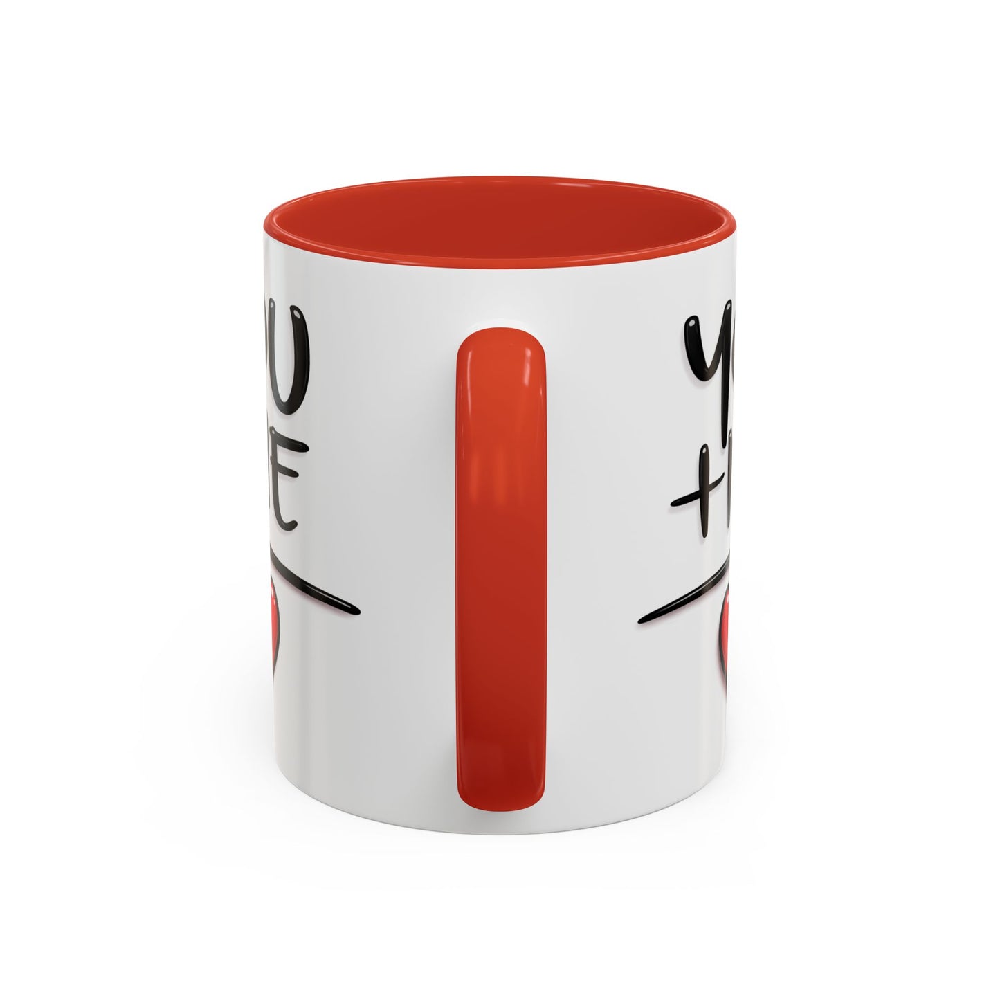 Anniversary Mug - You and Me Red Heart