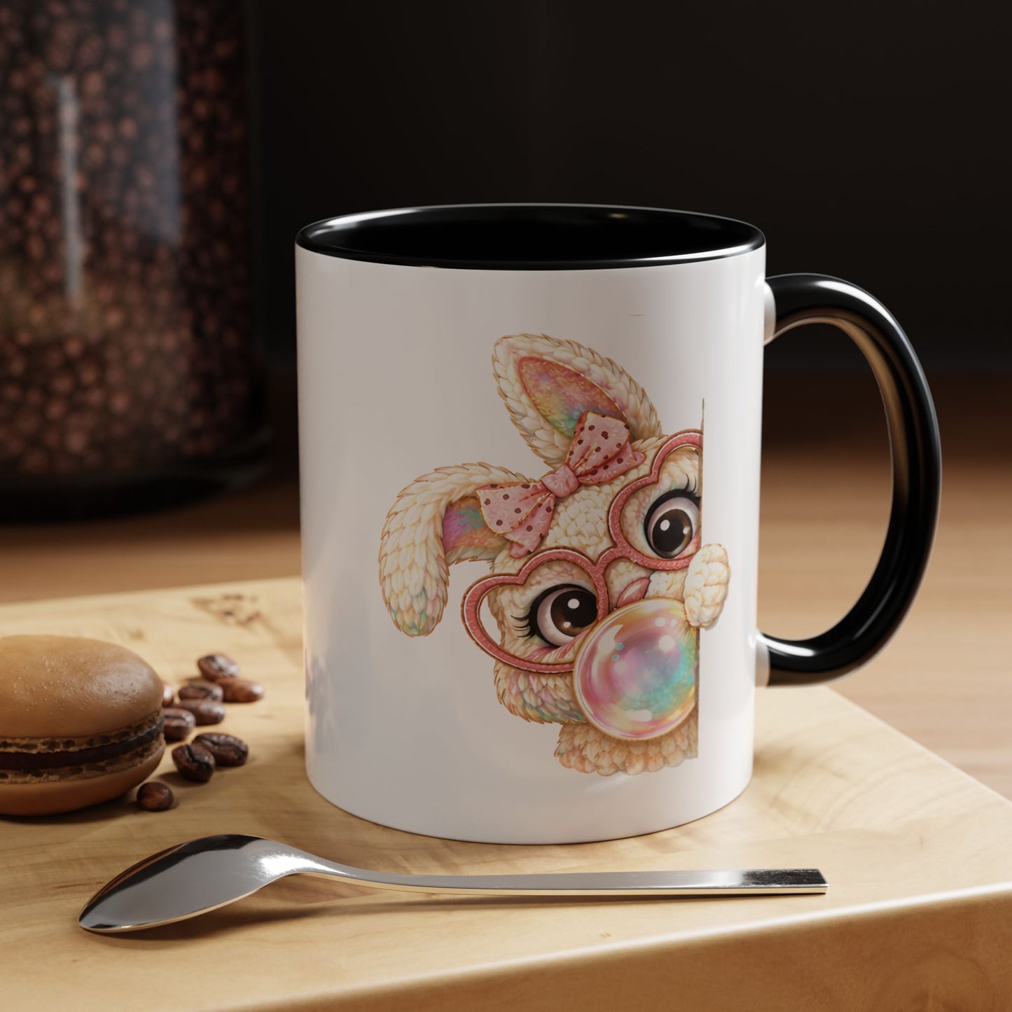 Easter Mug - Peaking Easter Bunny