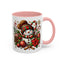 Christmas Mug - Red and Green Snowman 2