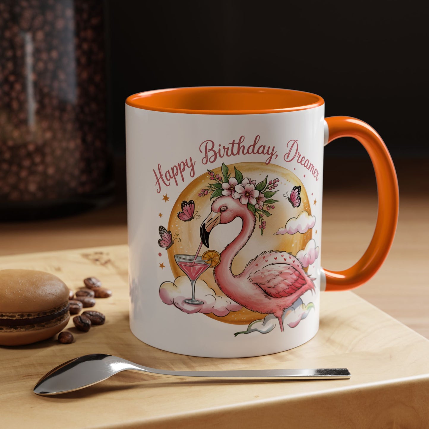 Birthday Mug - Pink Flamingo