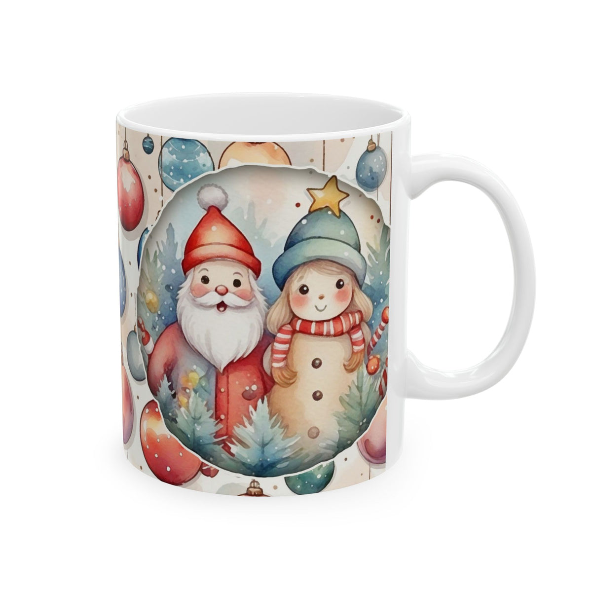 Chistmas Mug - Mr and Mrs Claus