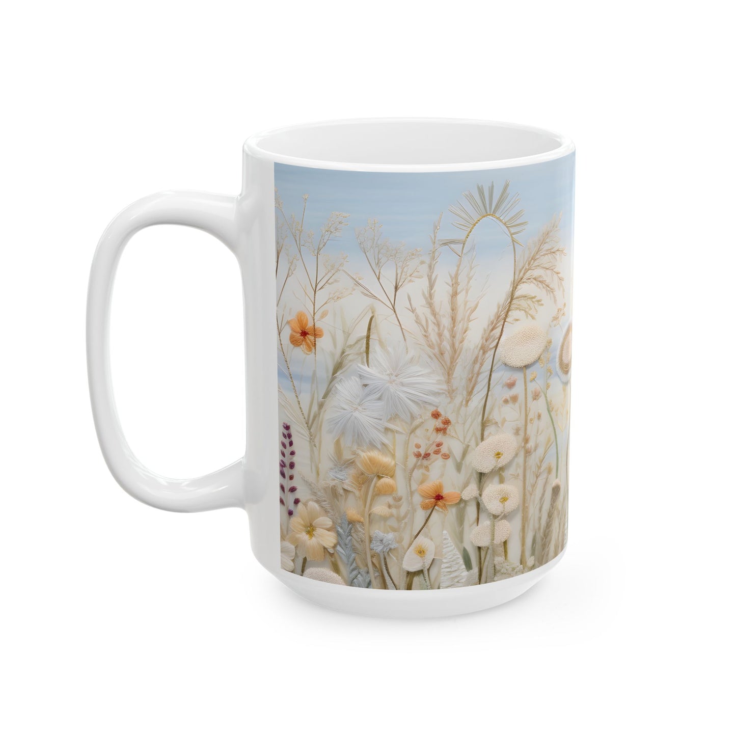 Artistic Mug - Felted Seaside