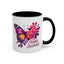 Birthday Mug - Butterfly Flowers