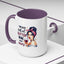Humor Mug - I'm Made Out of Glitter Wine and Anxiety