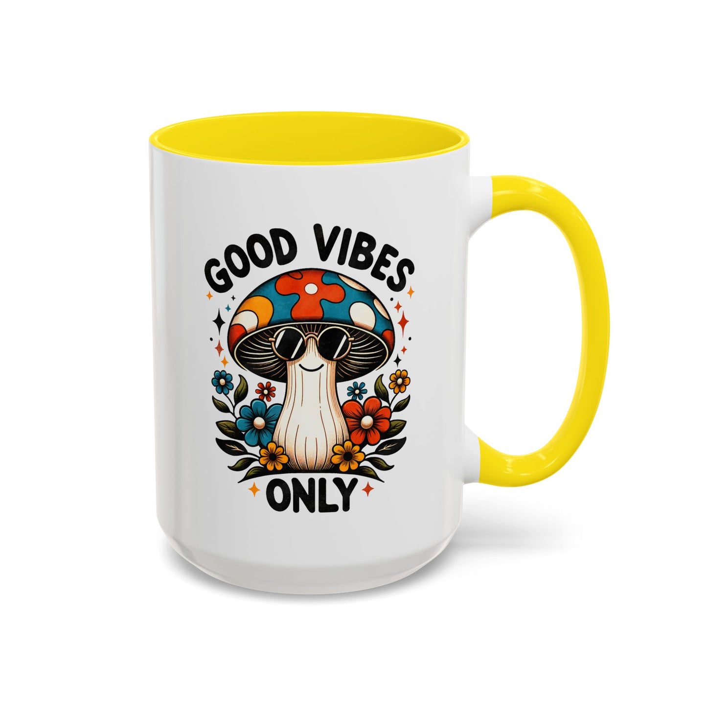 Wellness Mug - Good Vibes Only Mushroom