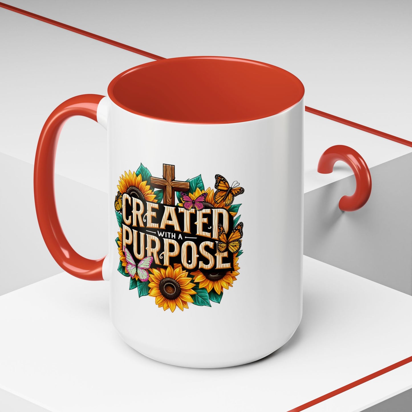 Religious Mug - Created With Purpose