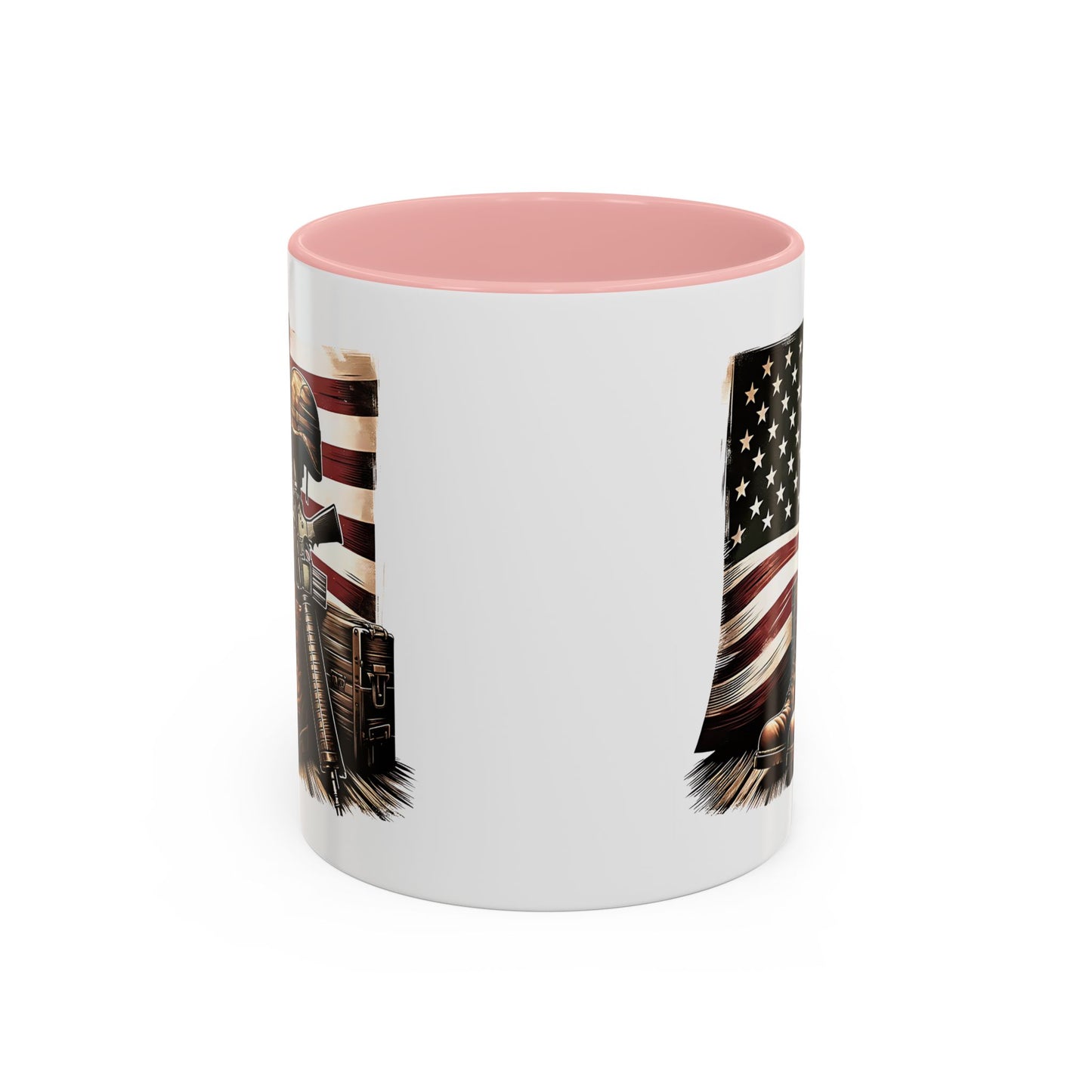 4th of July Mug - Fallen Soldier Boots Flag 3