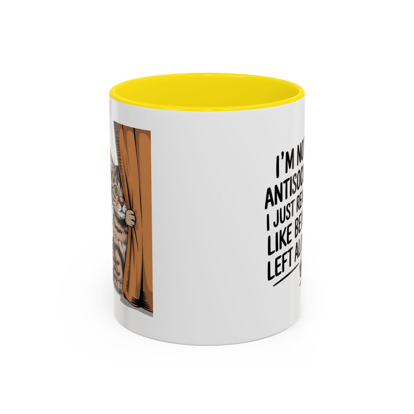 Animal Mug - I'm Not Antisocial
