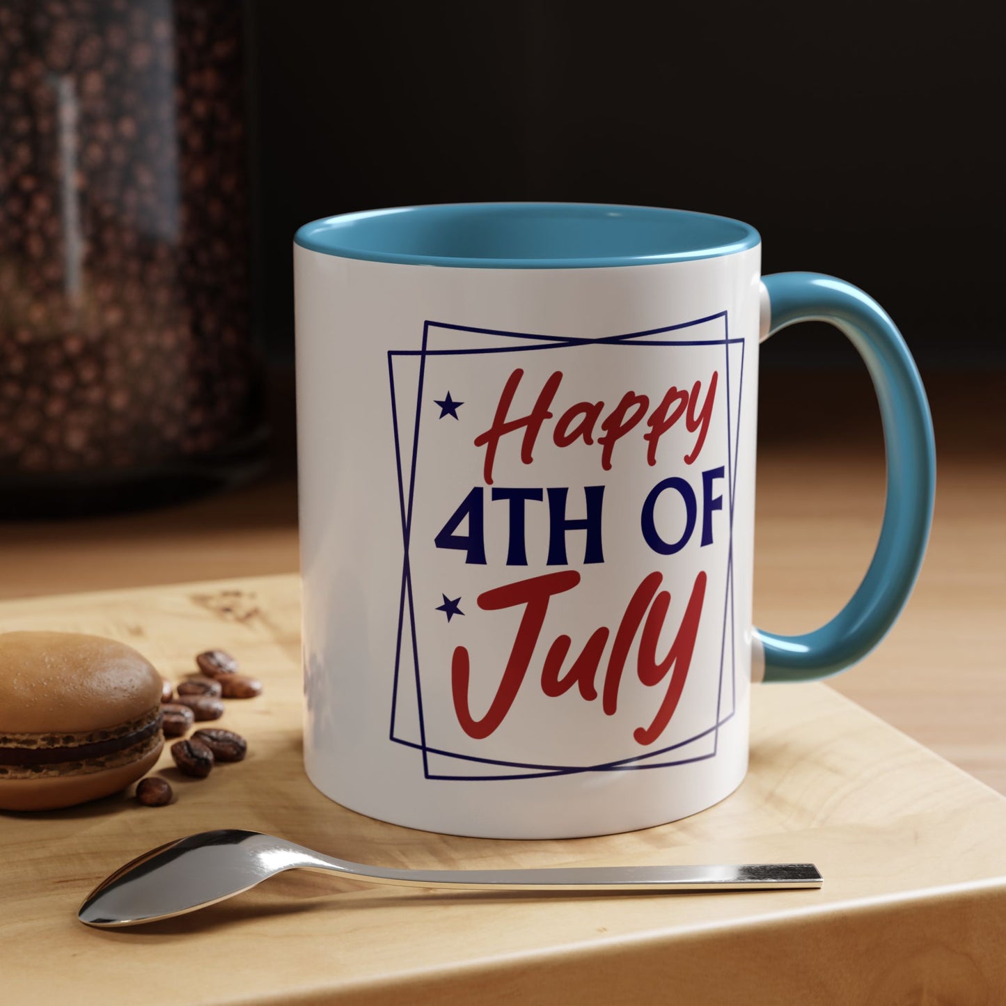 4th of July Mug - Happy Fourth of July Frames