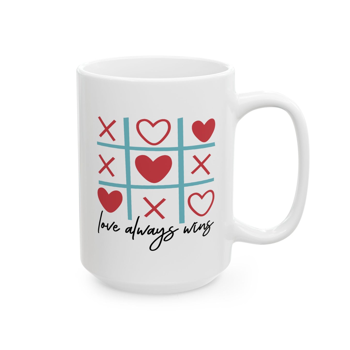 Anniversary Mug - Love Always Wins