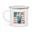 4th of July Mug - American Flag Iced Drink Stamp