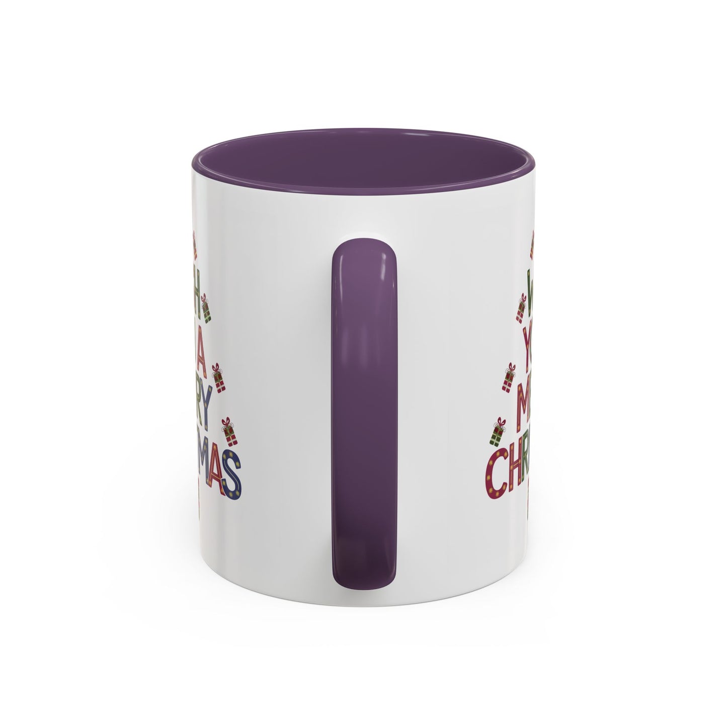 Christmas Mug - I Wish You a Merry Christmas Present Treee