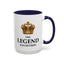 Office Mug - The Legend Has Retired