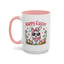 Easter Mug - Happy Easter Cool Bunny