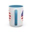 4th of July Mug - America Smiley Face