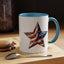 4th of July Mug - American Flag Star 3