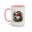 Christmas Mug - Red and Green Gnome