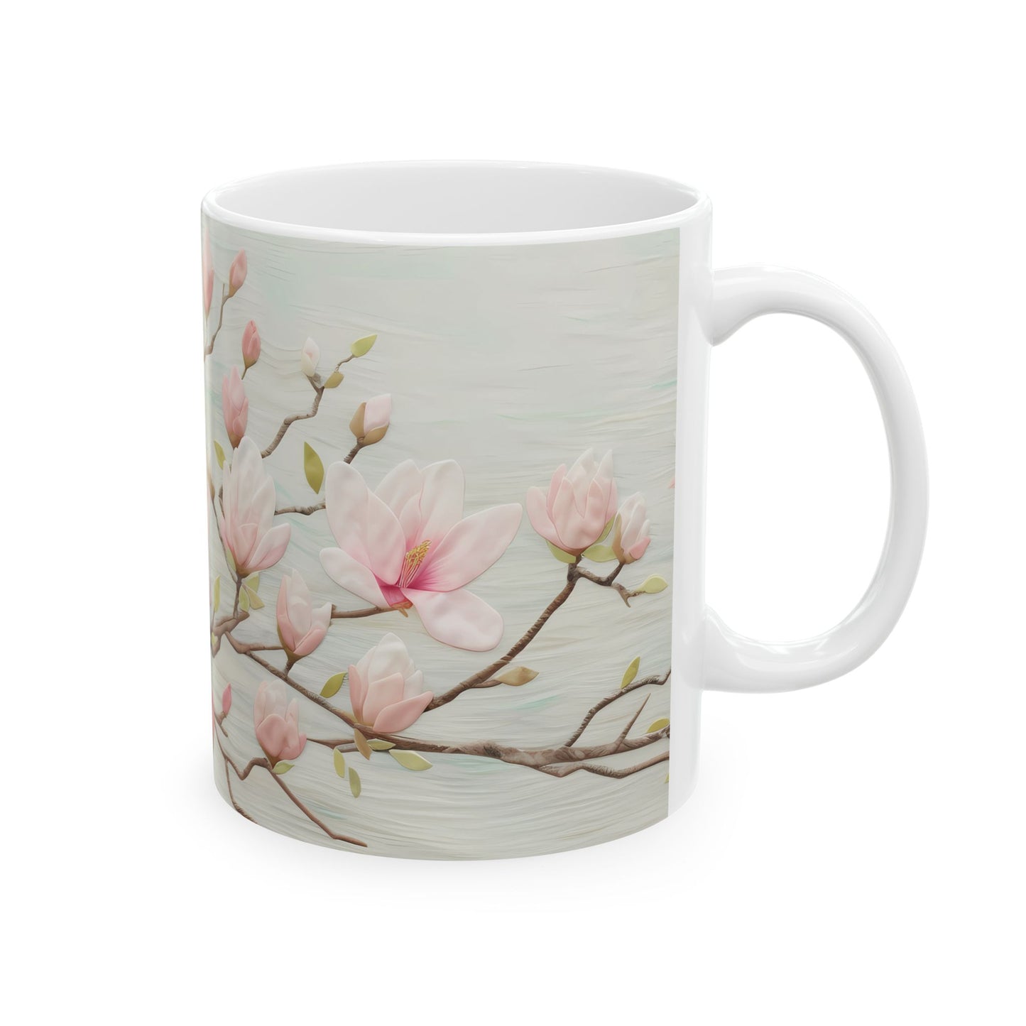 Artistic Mug - Felted Flowers