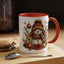 Christmas Mug - Gold Snowman