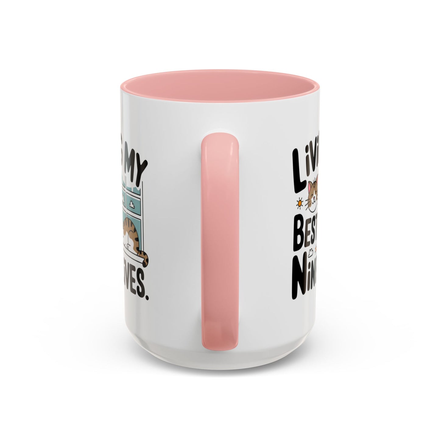 Animal Mug - Living My Best Nine Lives