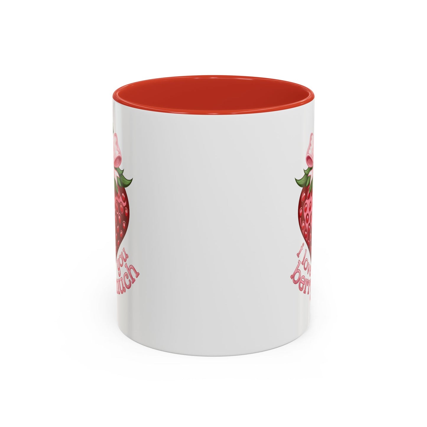 Valentine's Day Mug - I Love You Strawberry