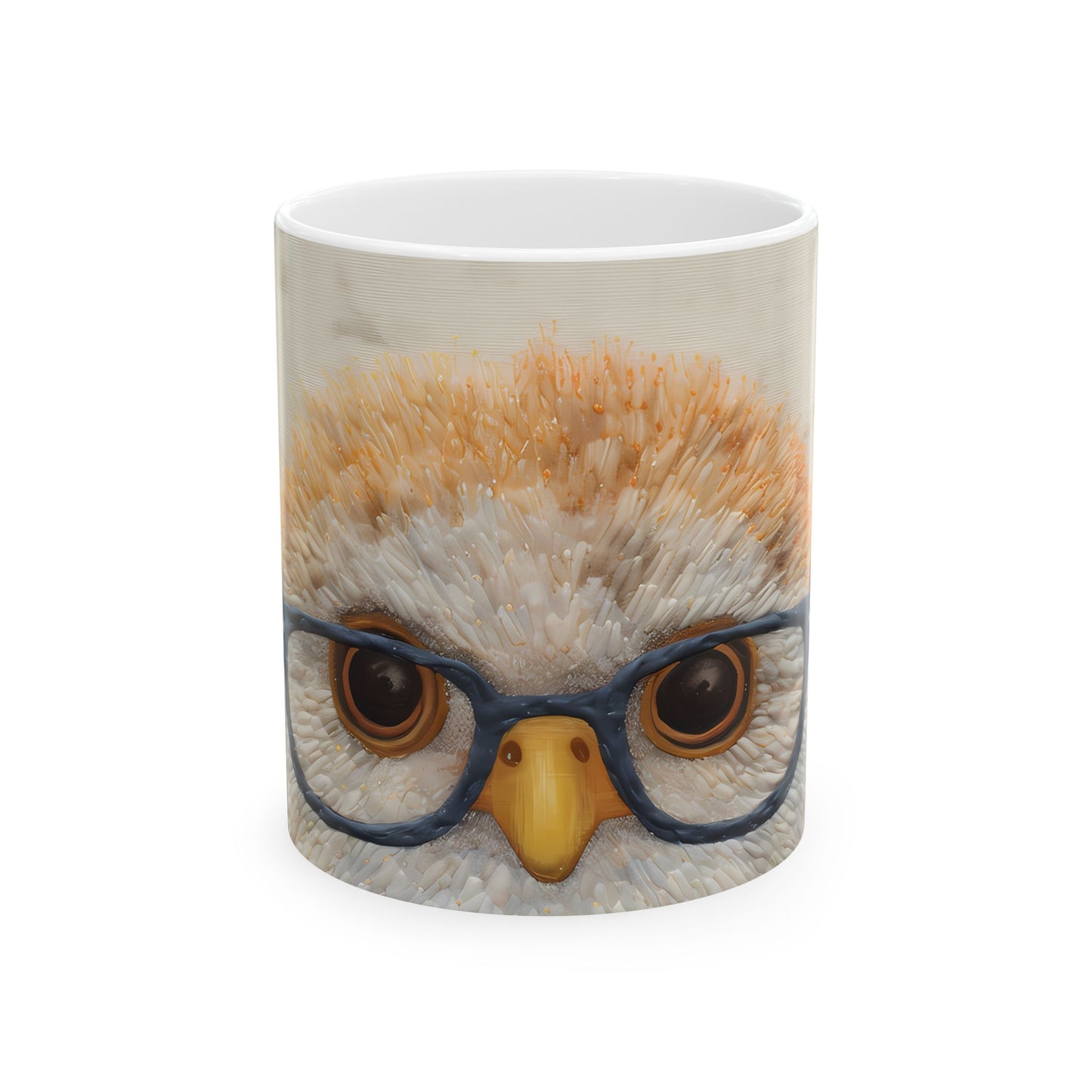 Artistic Mug - Felted Owl