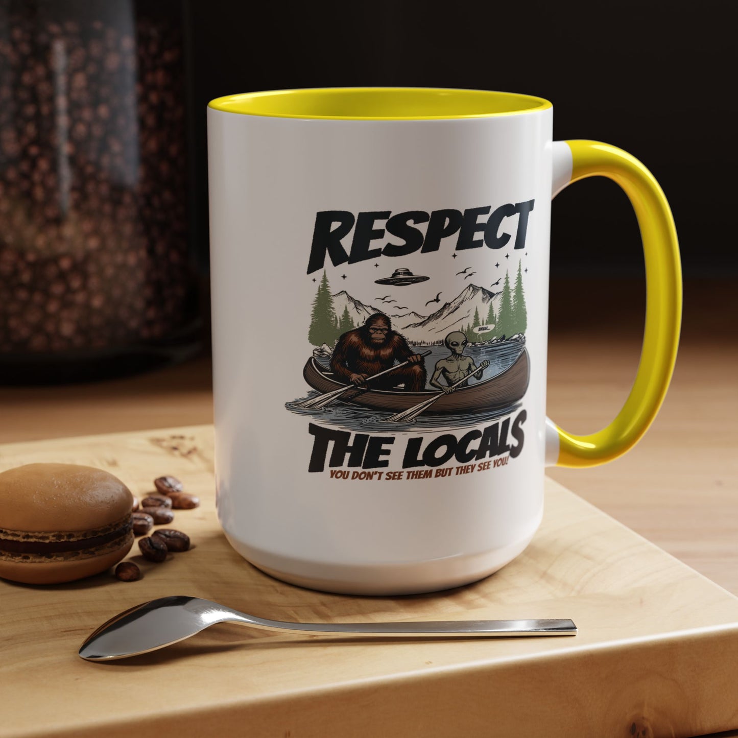 Alien Mug - Respect The Locals
