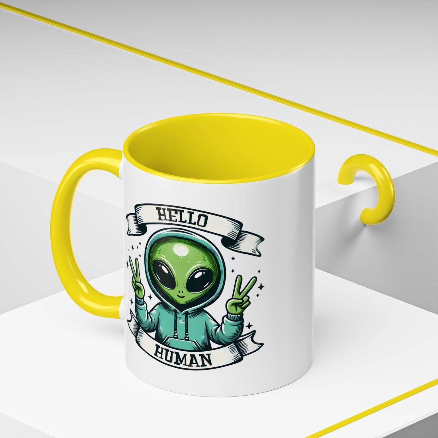 Alien Mug - Hello Human