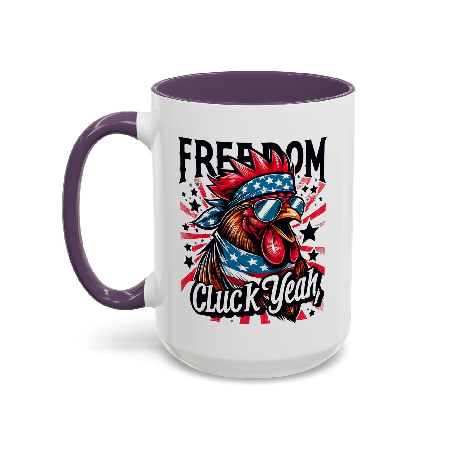 4th of July Mug - Freedom Cluck Yeah!