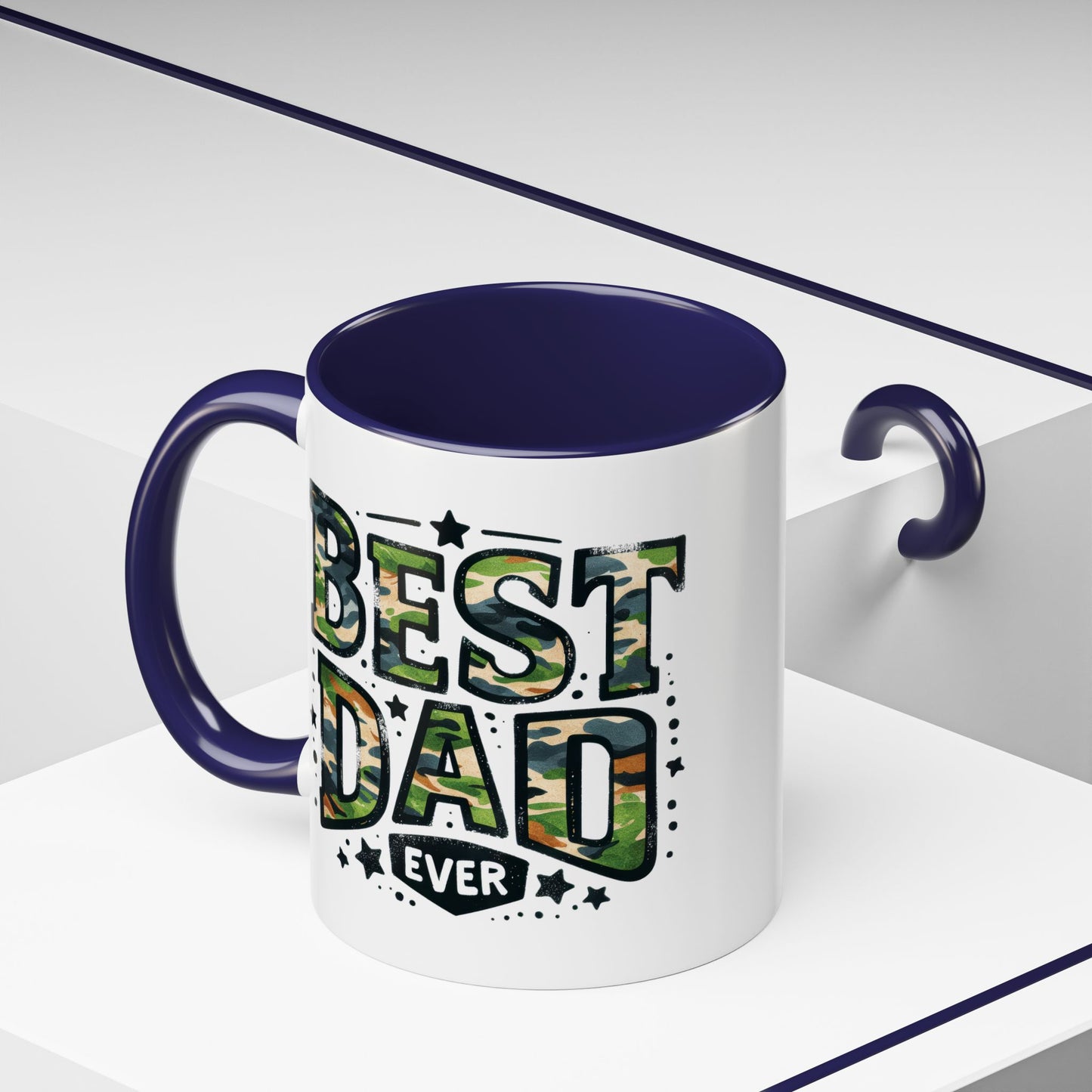 Father's Day Mug - Best Dad Ever Cammo