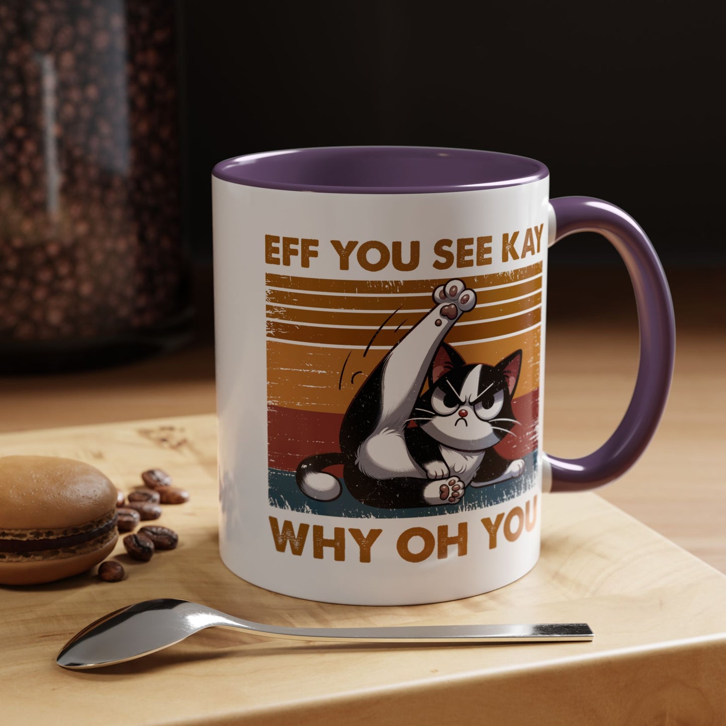 Adult Mug - Eff You See Kay Why Oh You Cat