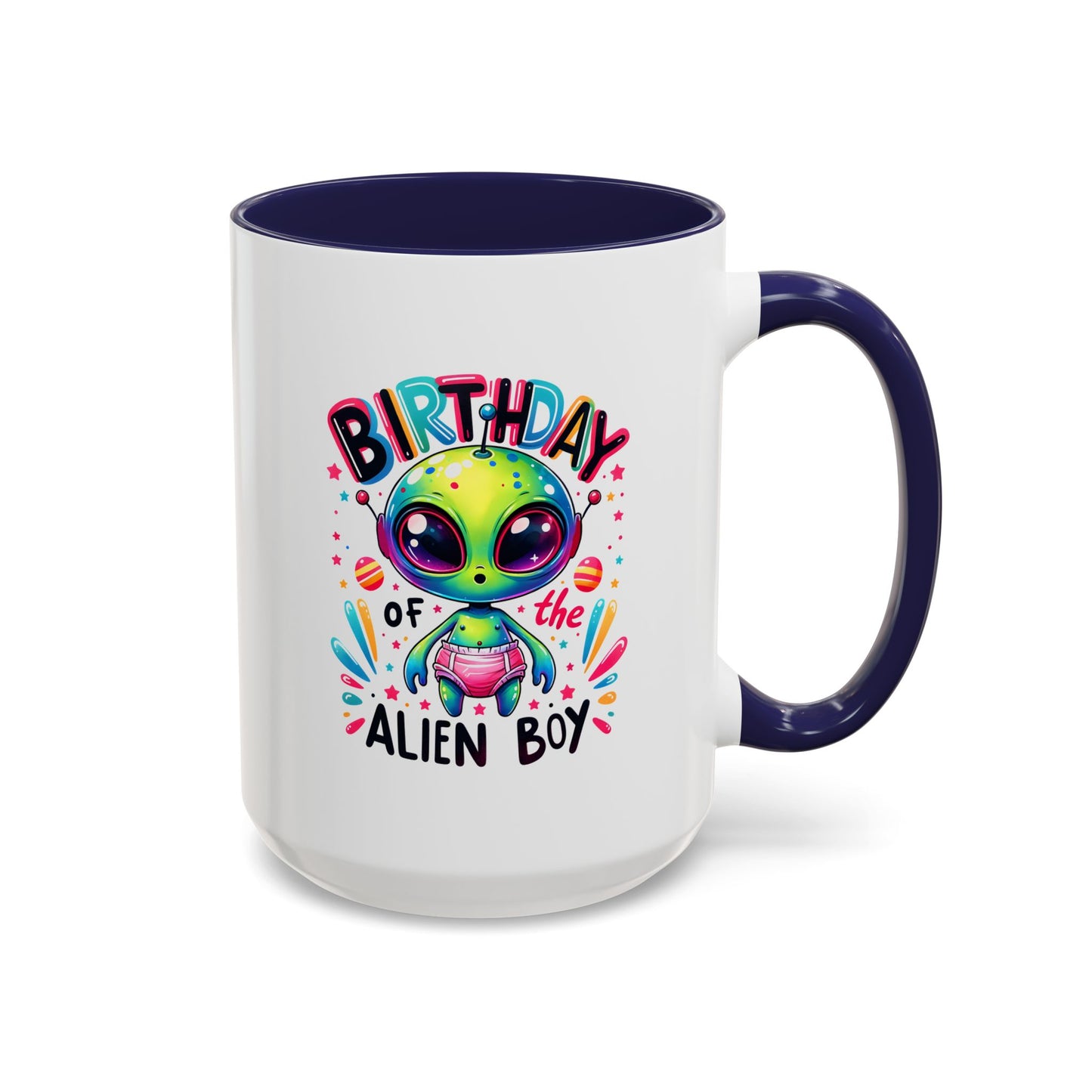 Alien Mug - Birthday Alien Boy