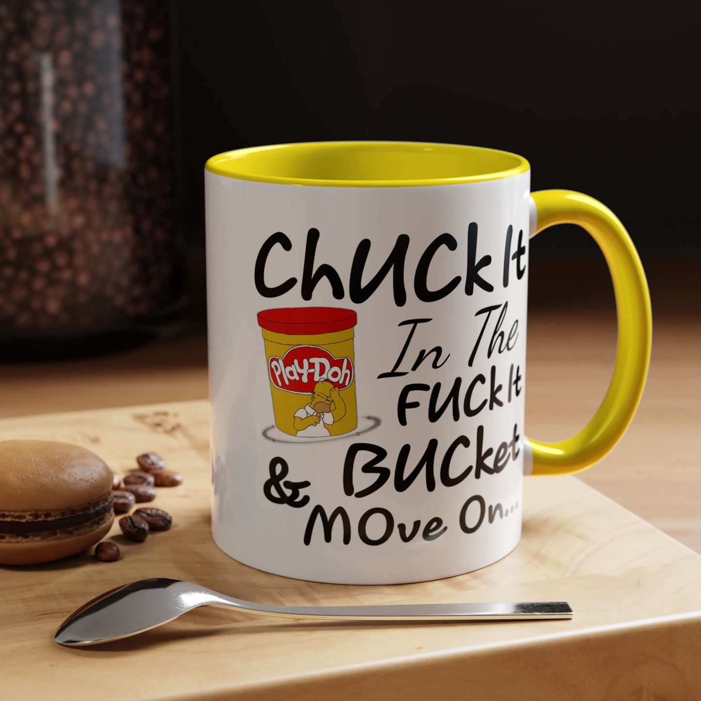 Adult Mug - Chuck It in The Fuck it Bucket