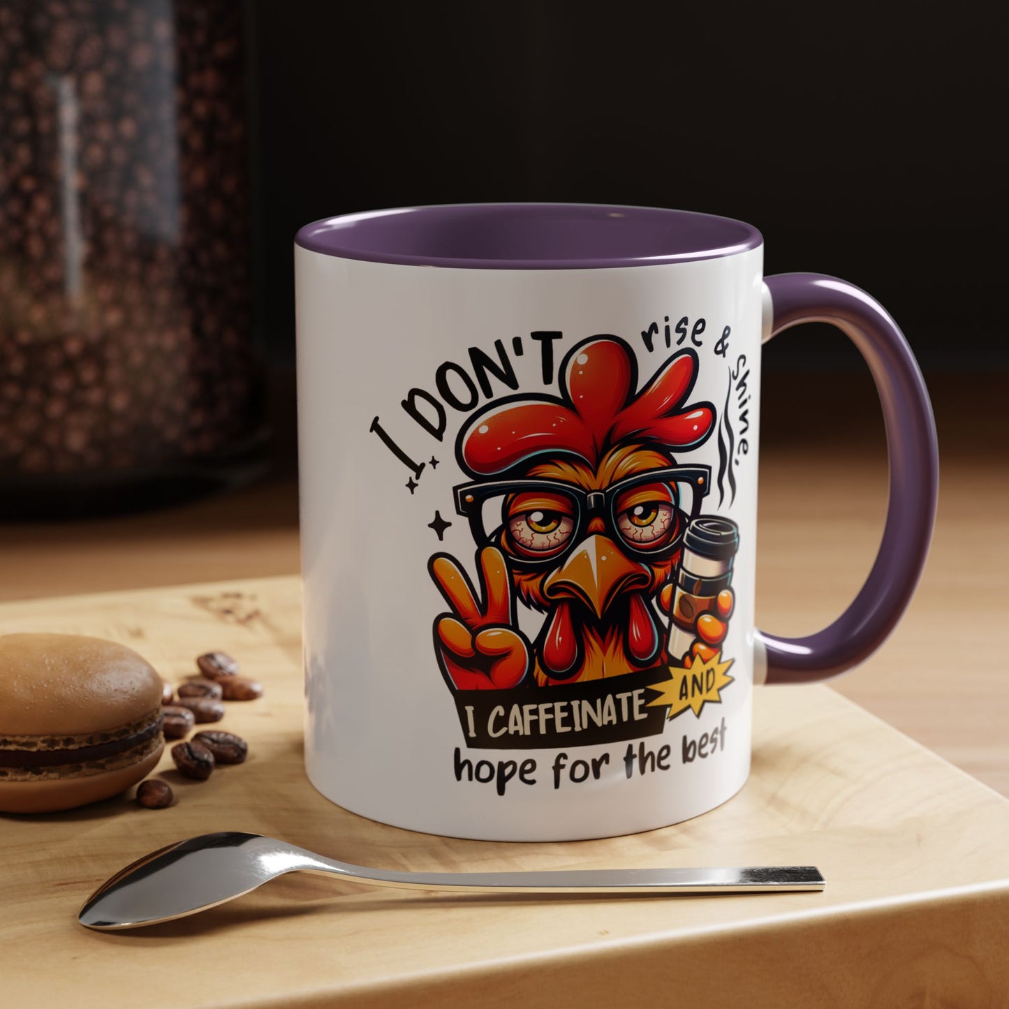 Office Mug - I Don't Rise & Shine