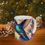 Artistic Mug - Colorful Hummingbird