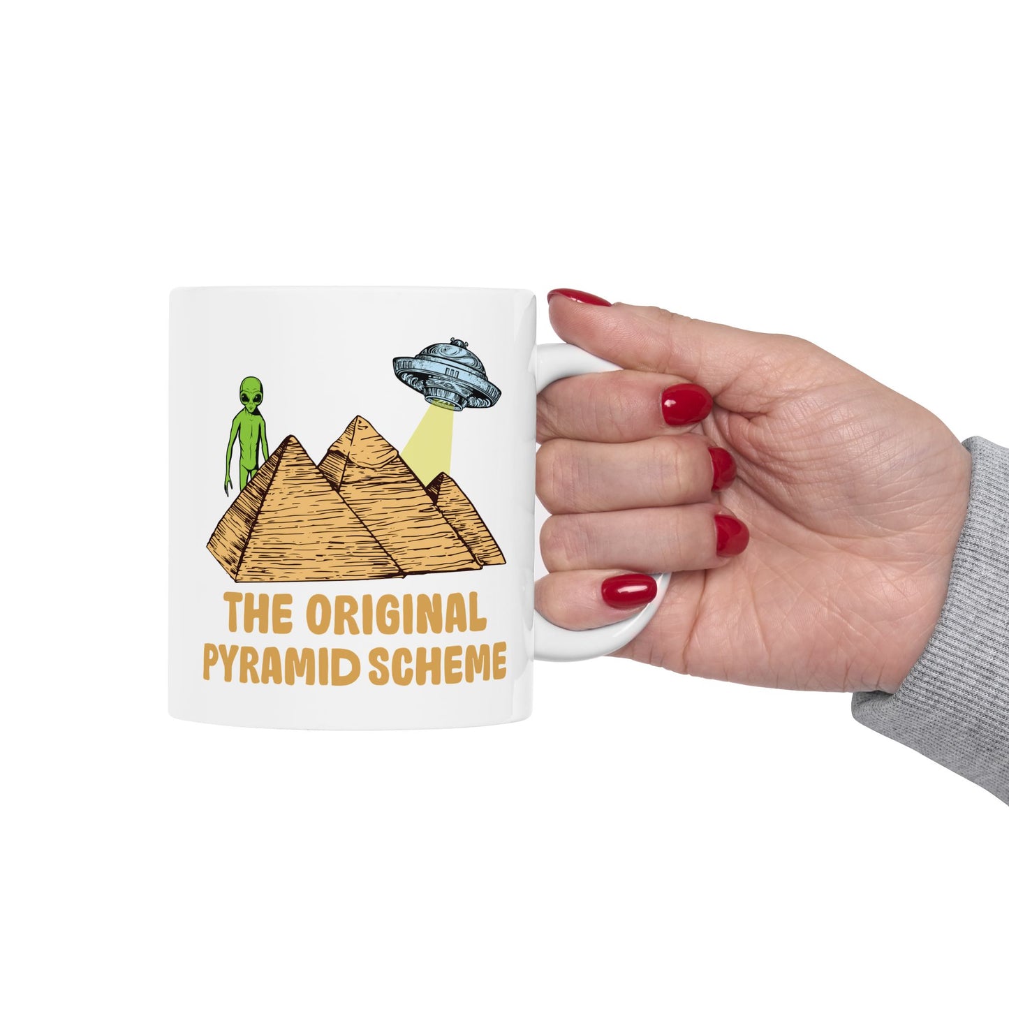 Alien Mug - Original Pyramid Scheme
