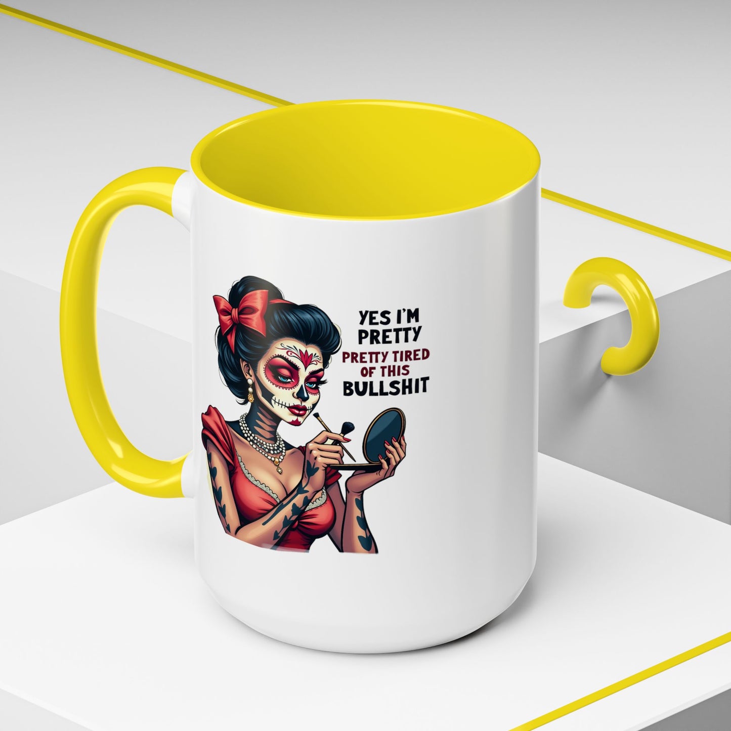 Adult Mug - Yes I'm Pretty