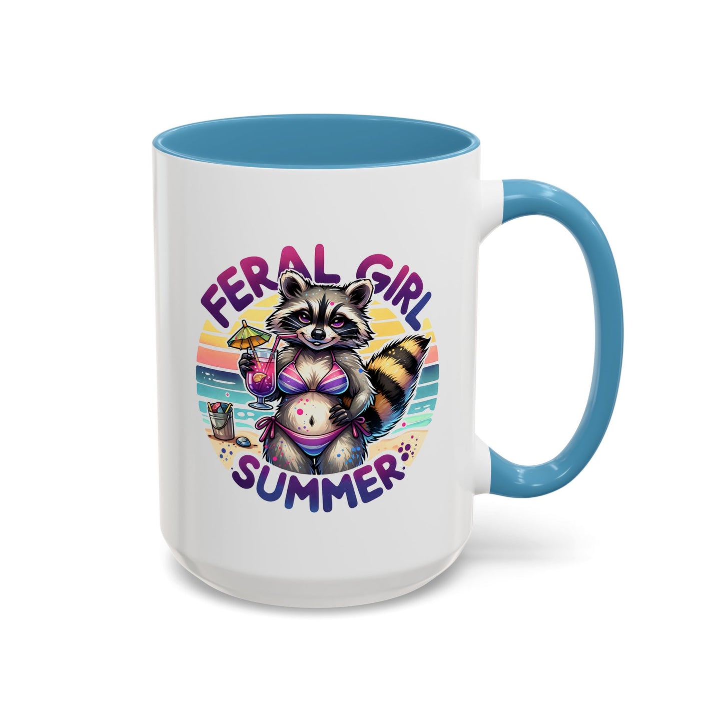 Humor Mug - Feral Girl Summer
